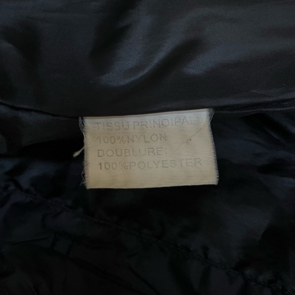 Et Dieu Crea La Femme Black Puffer Jacket Size 12 - Picture 6 of 7
